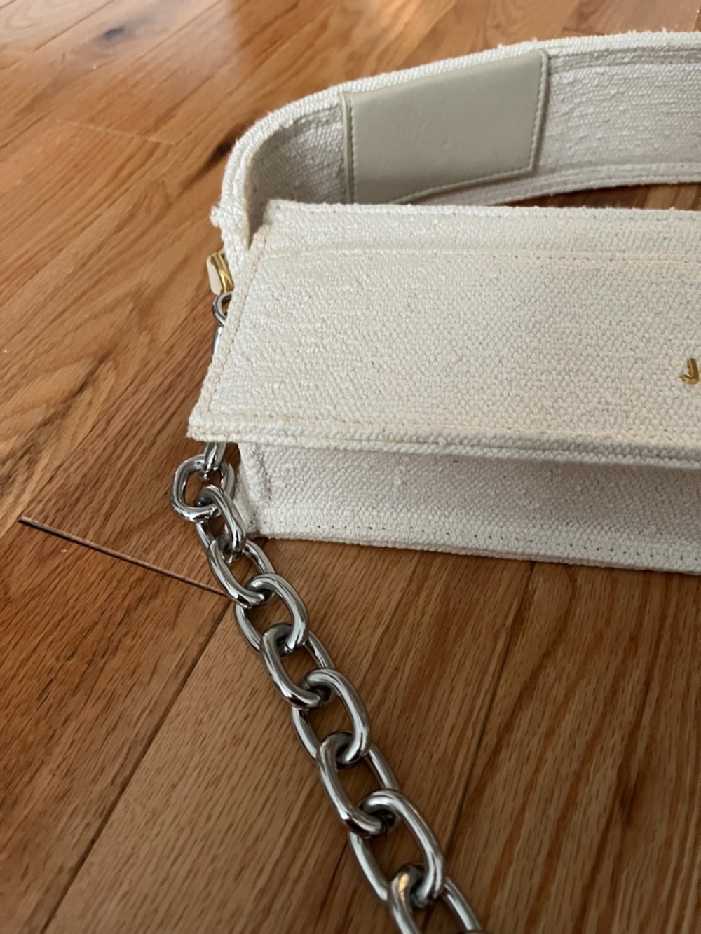 NWOT Jacquemus Beige 'Le Ciuciu' Structured Cotton Bag - Picture 7 of 9